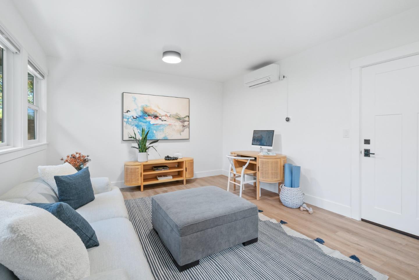 643 Crestview Drive San Jose, CA 95050 - Photo 49 of 76 a bedroom with furniture and wooden floor