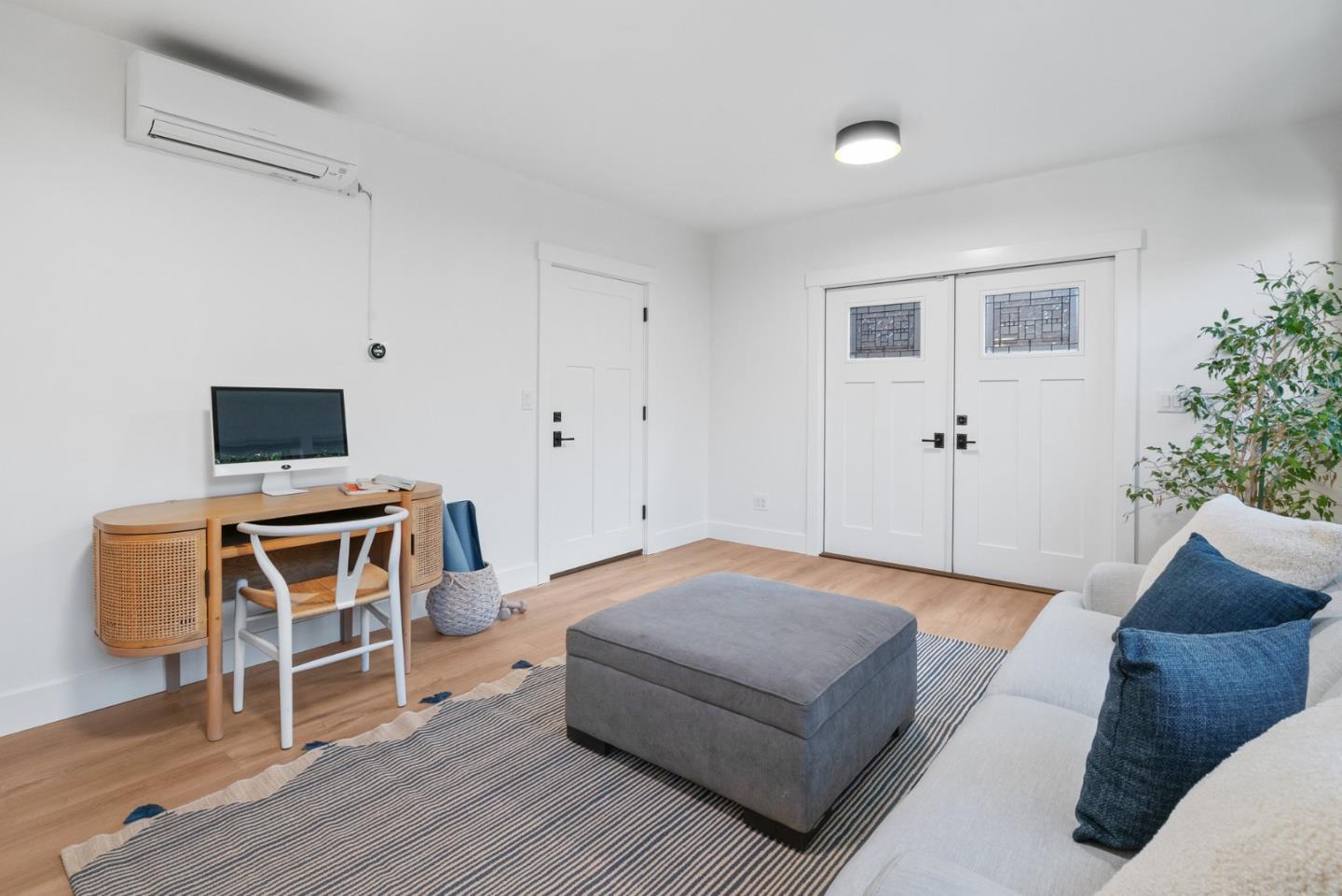 643 Crestview Drive San Jose, CA 95050 - Photo 50 of 76 a bedroom with furniture and wooden floor