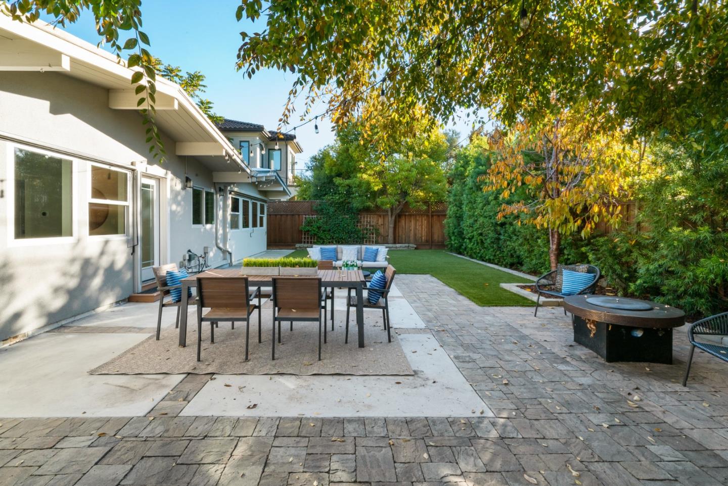 643 Crestview Drive San Jose, CA 95050 - Photo 56 of 76 a view of a patio with a table and chairs