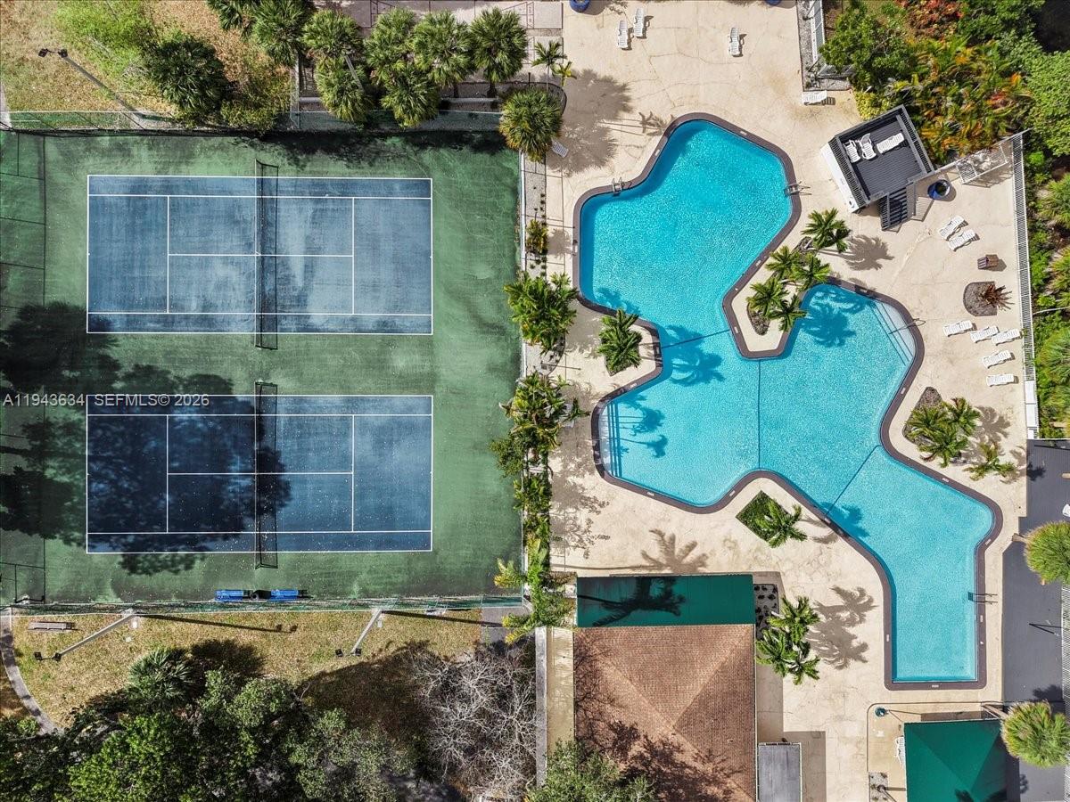 7120 Southwest 112th Avenue Miami, FL 33173 - Photo 20 of 27 an aerial view of a house