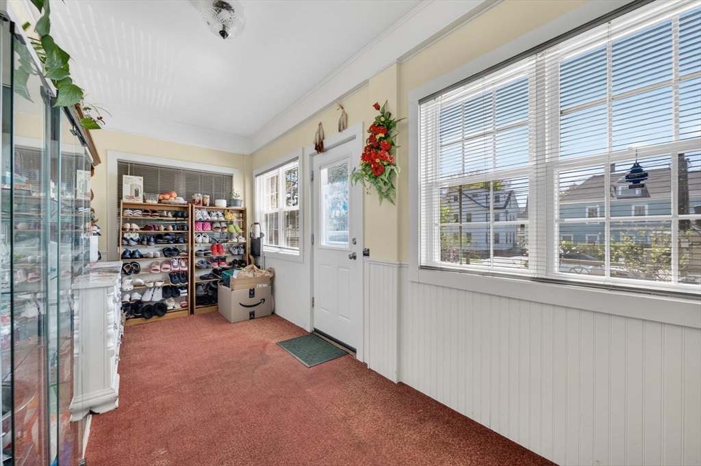 114 Lovell Street Worcester, MA 01603 - Photo 25 of 32 a view of a livingroom with entryway and a window