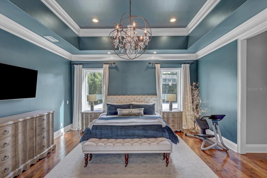 2620 Tylers Riv Run Lutz, FL 33559 - Photo 30 of 87 a living room with furniture and a flat screen tv