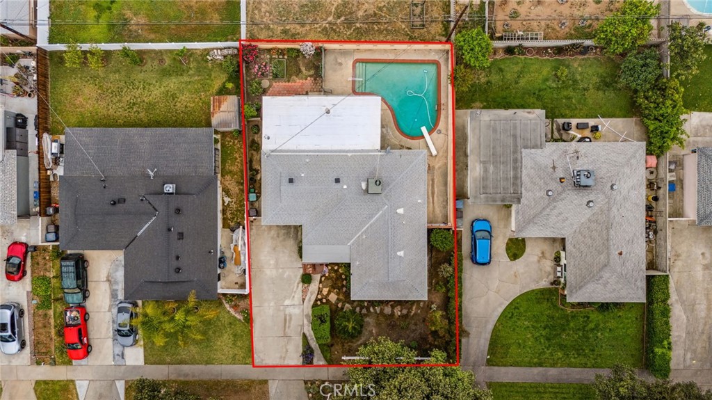 3035 Priscilla Street Riverside, CA 92506 - Photo 3 of 45 an aerial view of residential house with outdoor space and parking