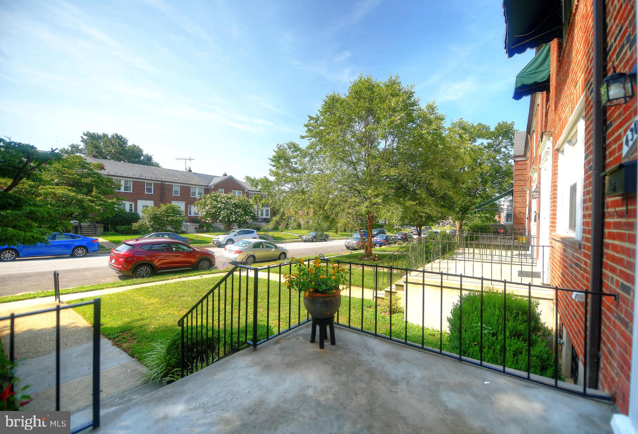 430 Stratford Road Baltimore, MD 21228 - Photo 5 of 35 Enjoy street views and visitors from your porch