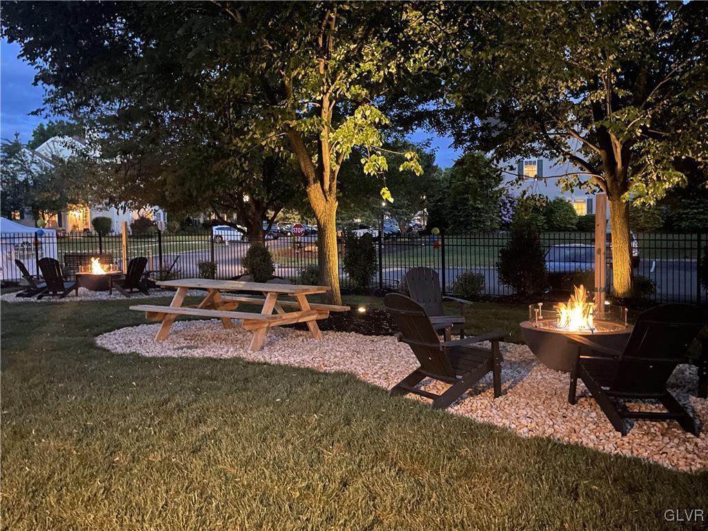 1973 Willings Lane Hellertown, PA 18055 - Photo 31 of 36 a view of a backyard with sitting area