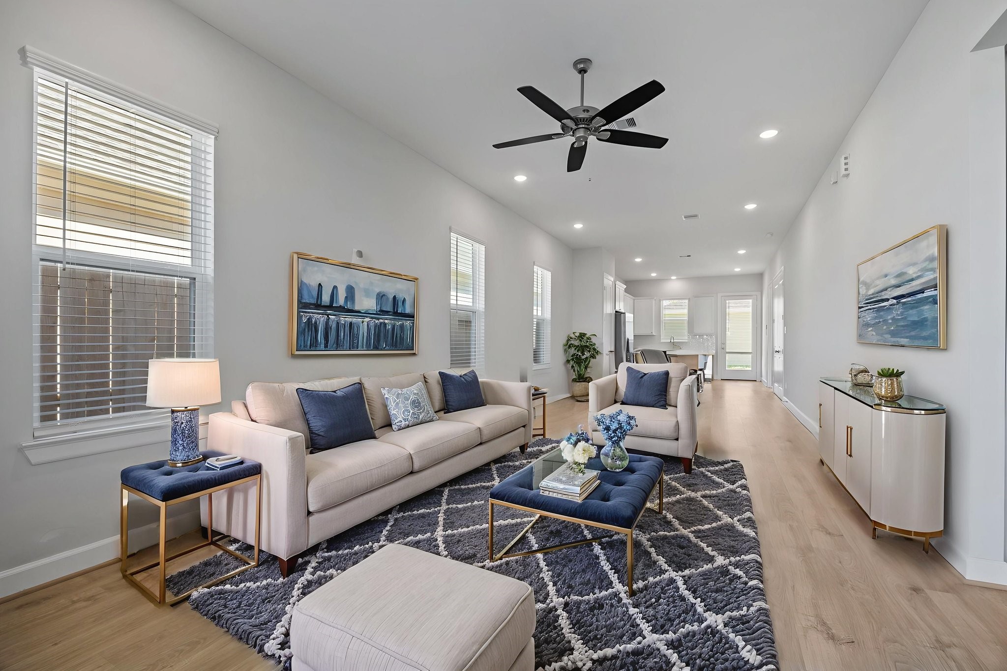 2505 South Houston Avenue Pearland, TX 77581 - Photo 2 of 24 a living room with furniture and a window