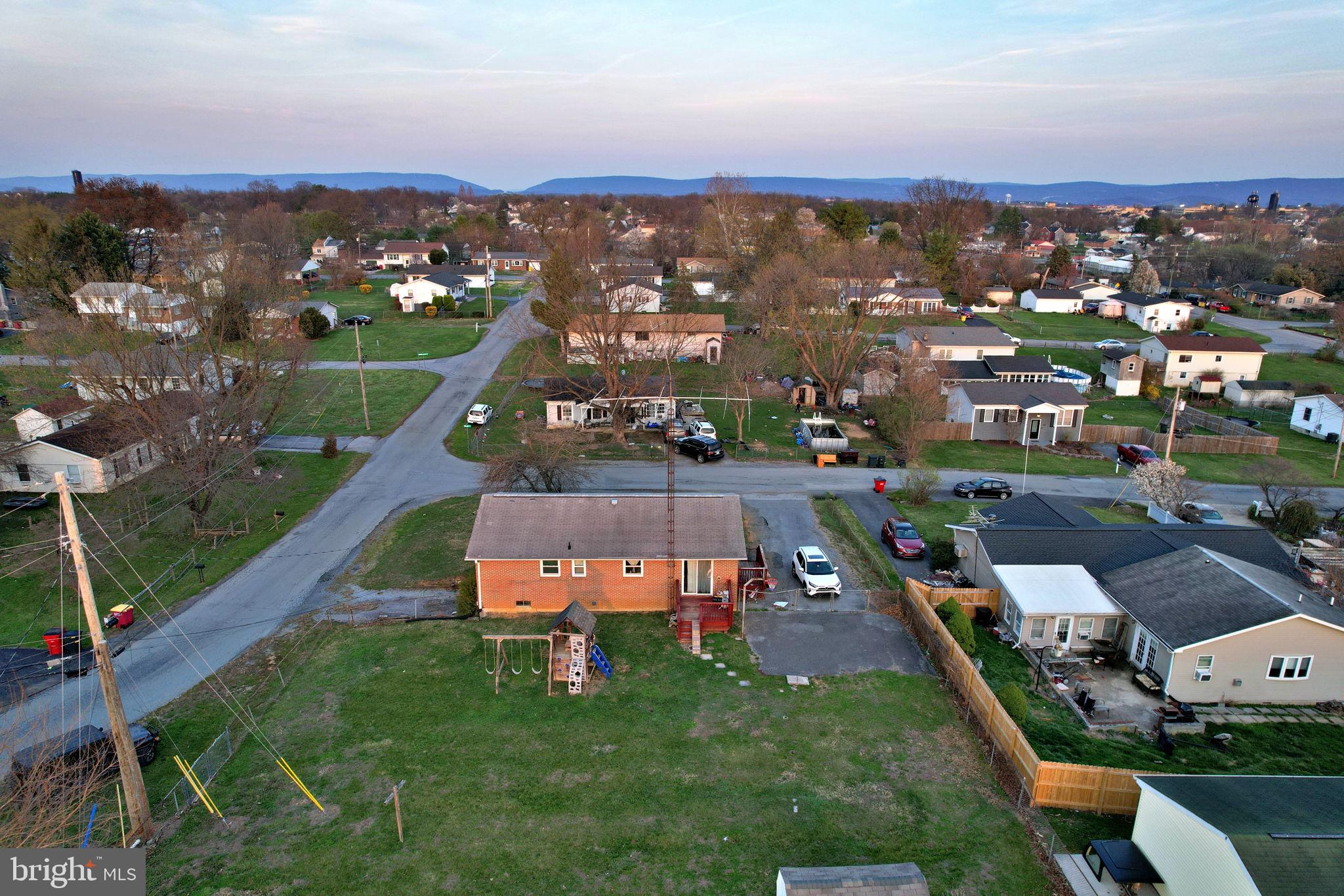 133 Lemon Road Ranson, WV 25438 - Photo 26 of 26 an aerial view of a house with a garden