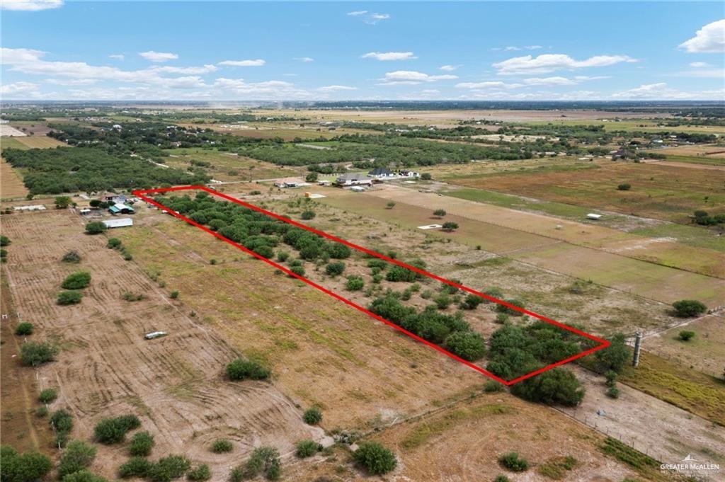 22503 Sunflower Road Monte Alto, TX 78538 - Photo 7 of 8 Bird's eye view with a rural view