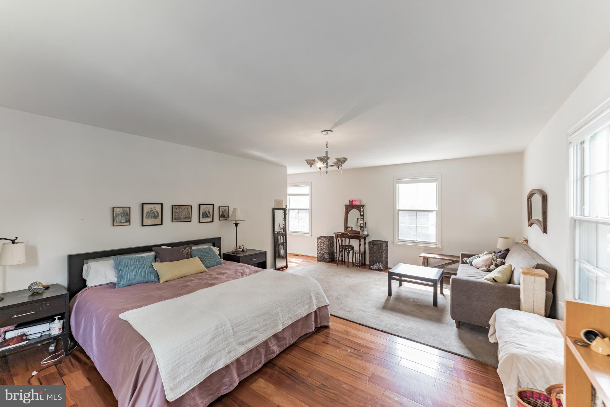 1328 Grenox Road Wynnewood, PA 19096 - Photo 22 of 33 Downstairs bedroom and sitting area with full bath