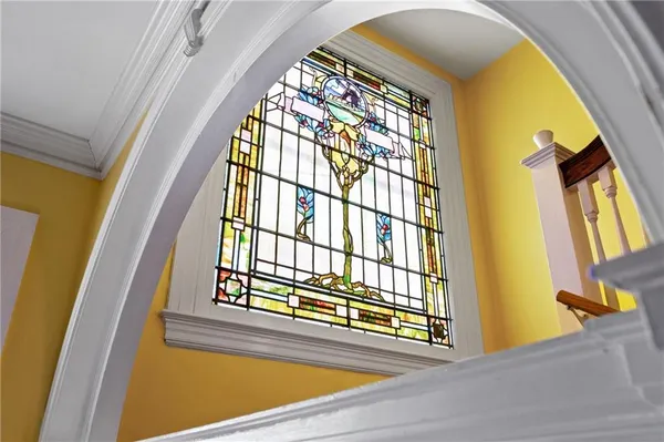 a view of an entryway