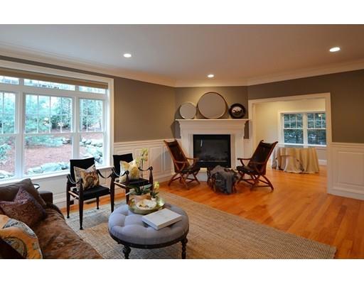 3 Stonefield Circle Winchester, MA 01890 - Photo 3 of 25 a living room with furniture and a fireplace