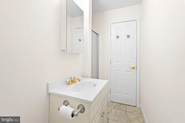 a view of a small space