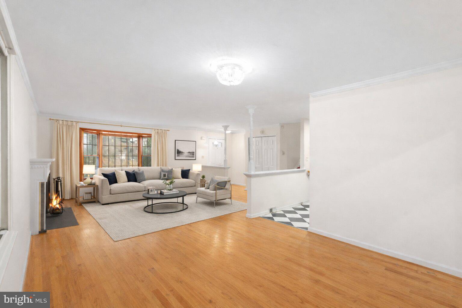7423 Exmore Street Springfield, VA 22150 - Photo 10 of 39 a living room with furniture