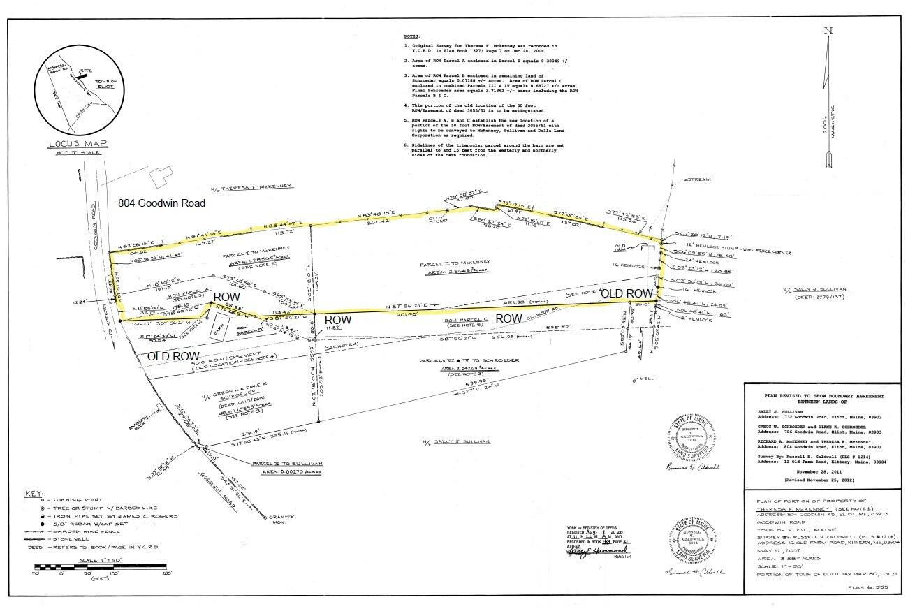 80 32/1 Goodwin Road Eliot, ME 03903 - Photo 2 of 2 80-32-1 Goodwin Road Survey P