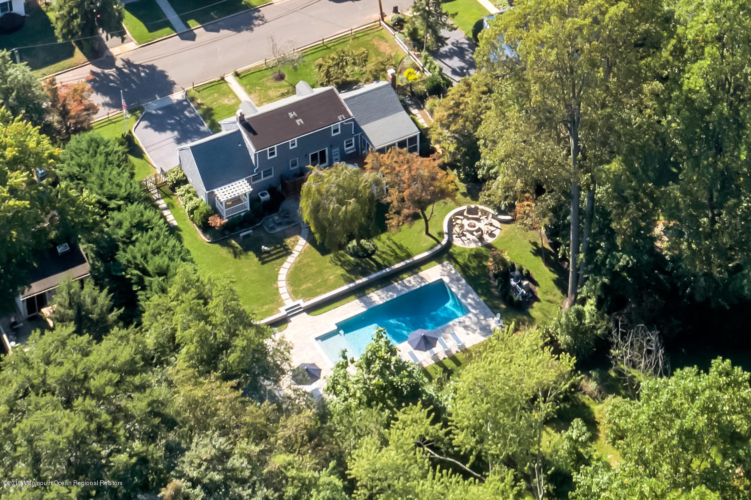 49 Standish Road Little Silver, NJ 07739 - Photo 1 of 20 Aerial