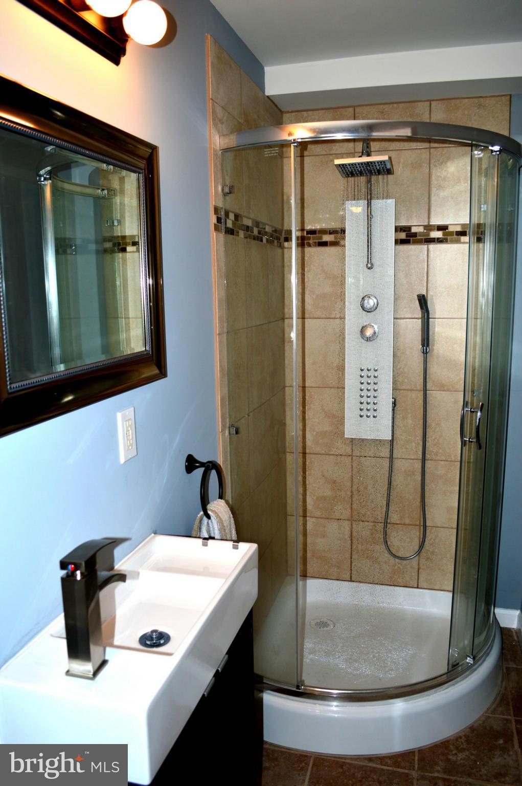 5019 West Hills Road Baltimore, MD 21229 - Photo 20 of 30 a bathroom with a sink and a mirror