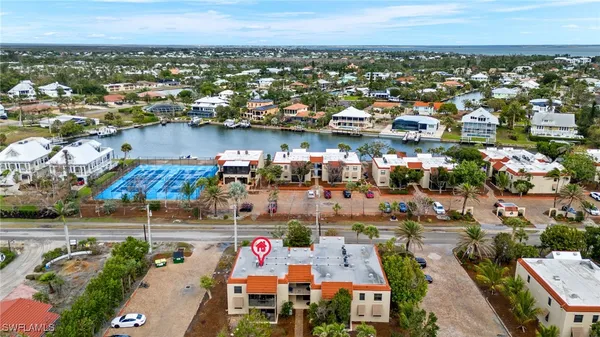 a view of city and ocean