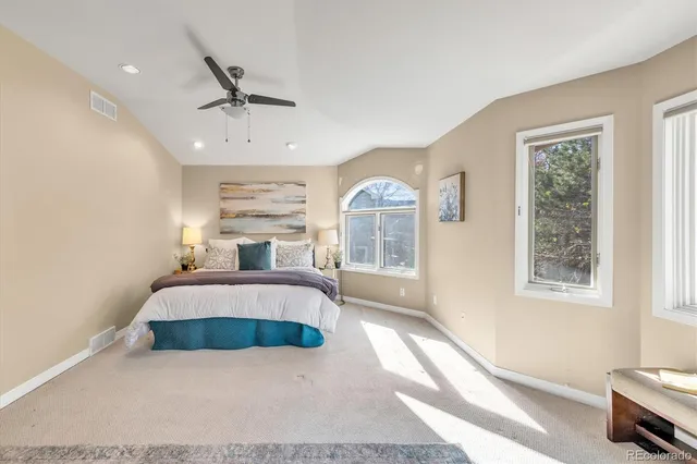 a view of livingroom with furniture and windows