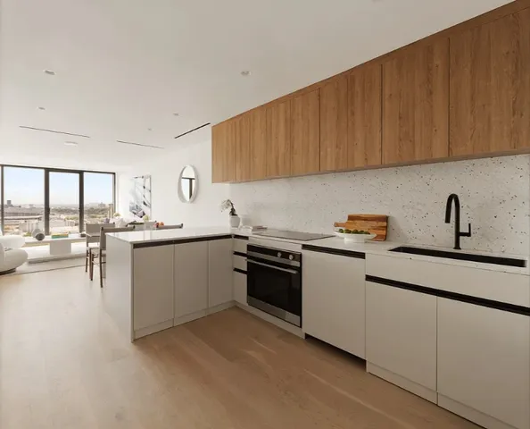 a view of a white wall with white walls