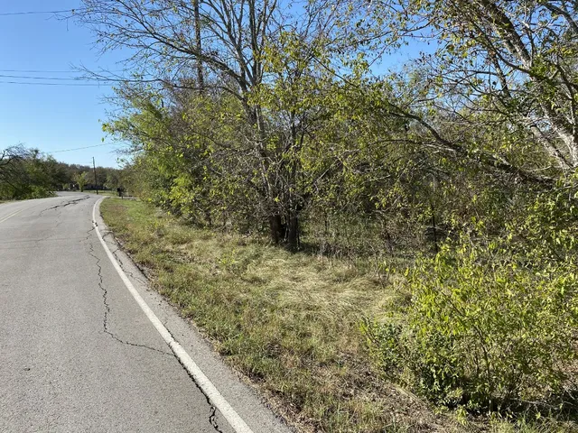 a view of a yard with an outdoor space