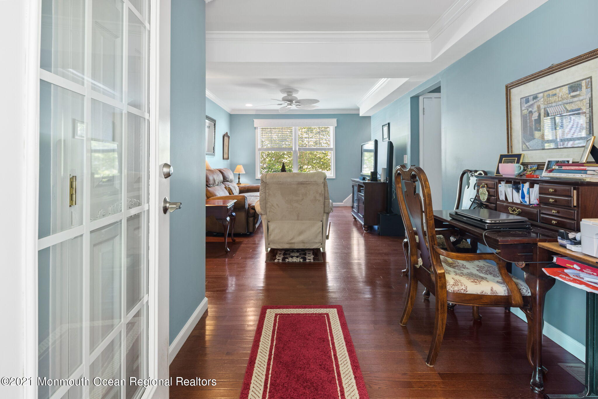 245 Crows Nest Road Manahawkin, NJ 08050 - Photo 21 of 79 a view of a dining room with furniture window and wooden floor