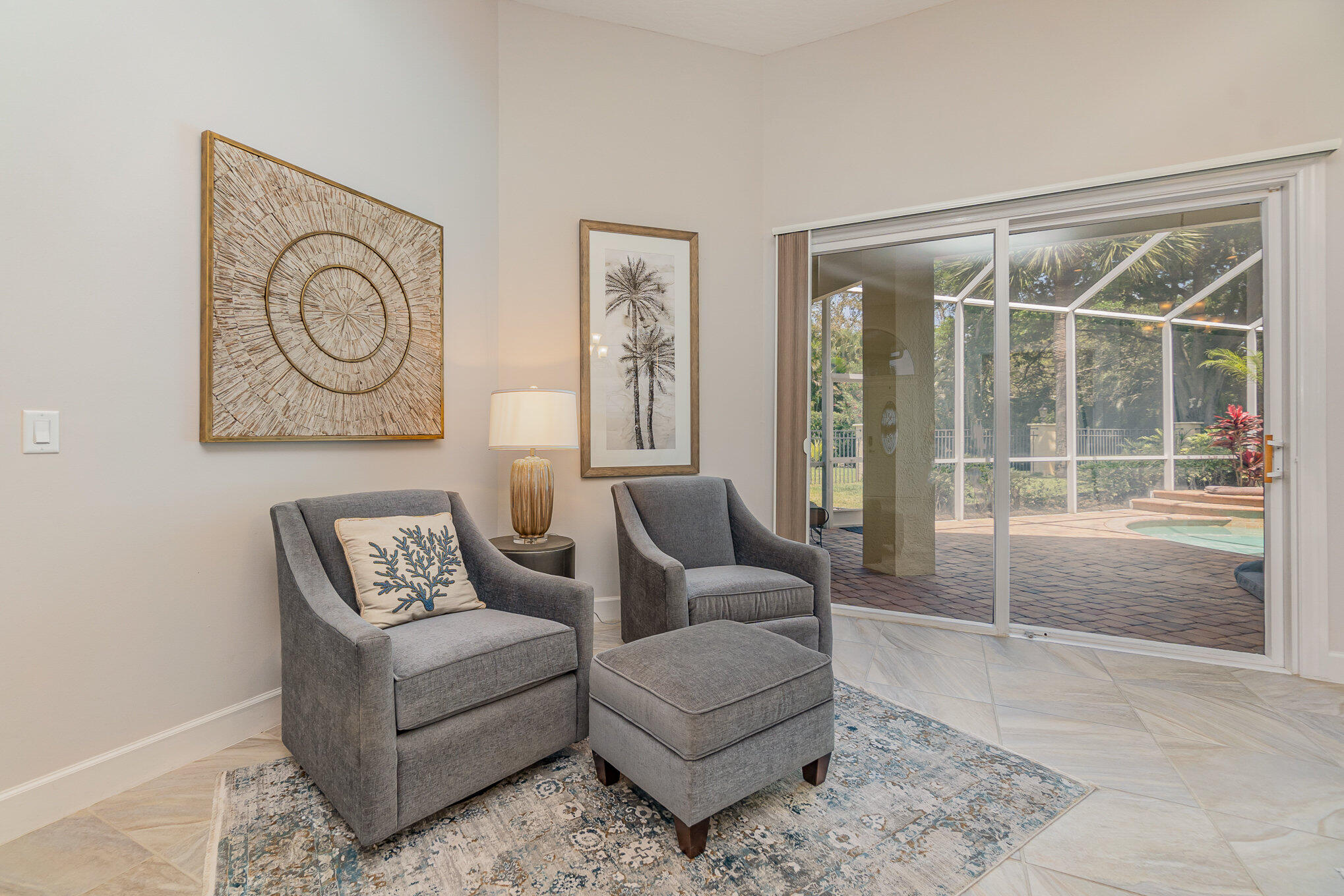 789 Oak Park Drive Melbourne, FL 32940 - Photo 7 of 44 a living room with furniture and a window