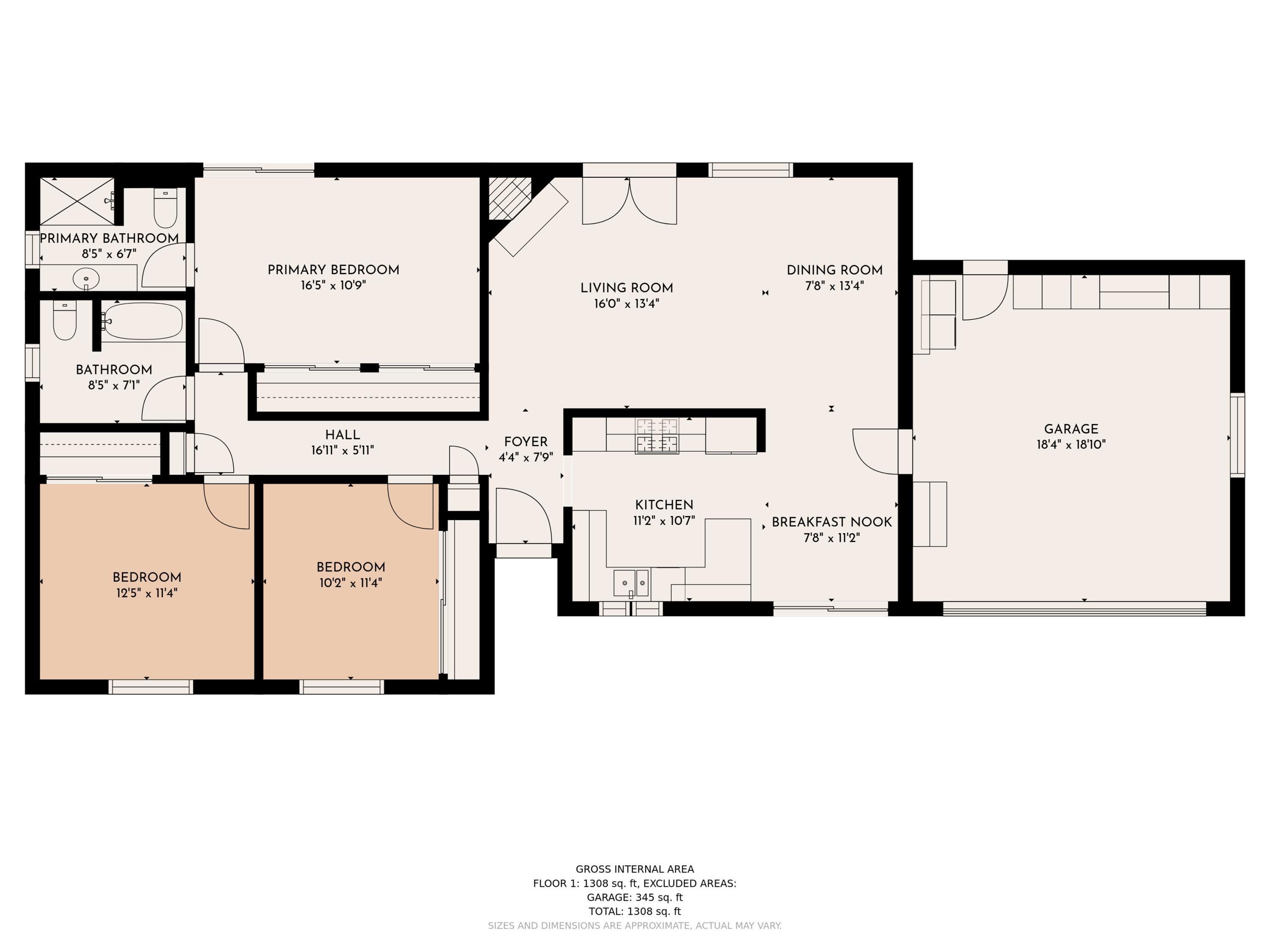2142 North Sandra Road Palm Springs, CA 92262 - Photo 28 of 28 22-2142 N Sandra Rd Floor Plan