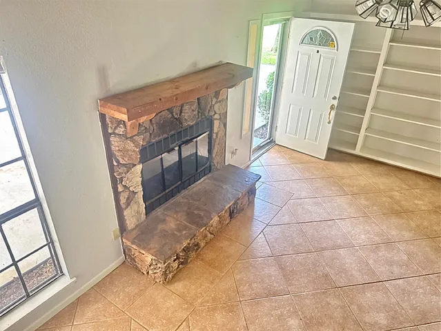 a view of an entryway with staircase