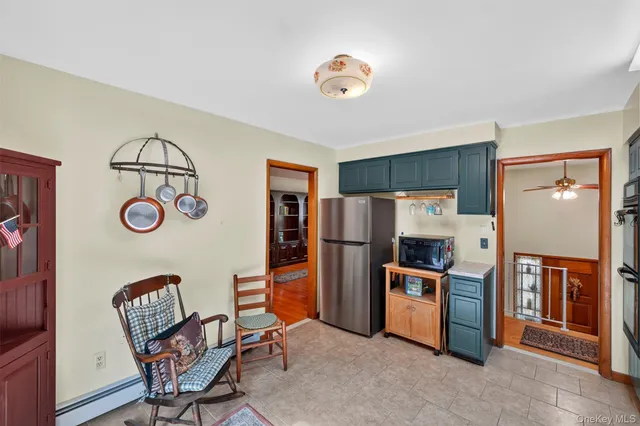 a view of outdoor space with seating