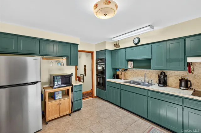 a room with furniture and a window