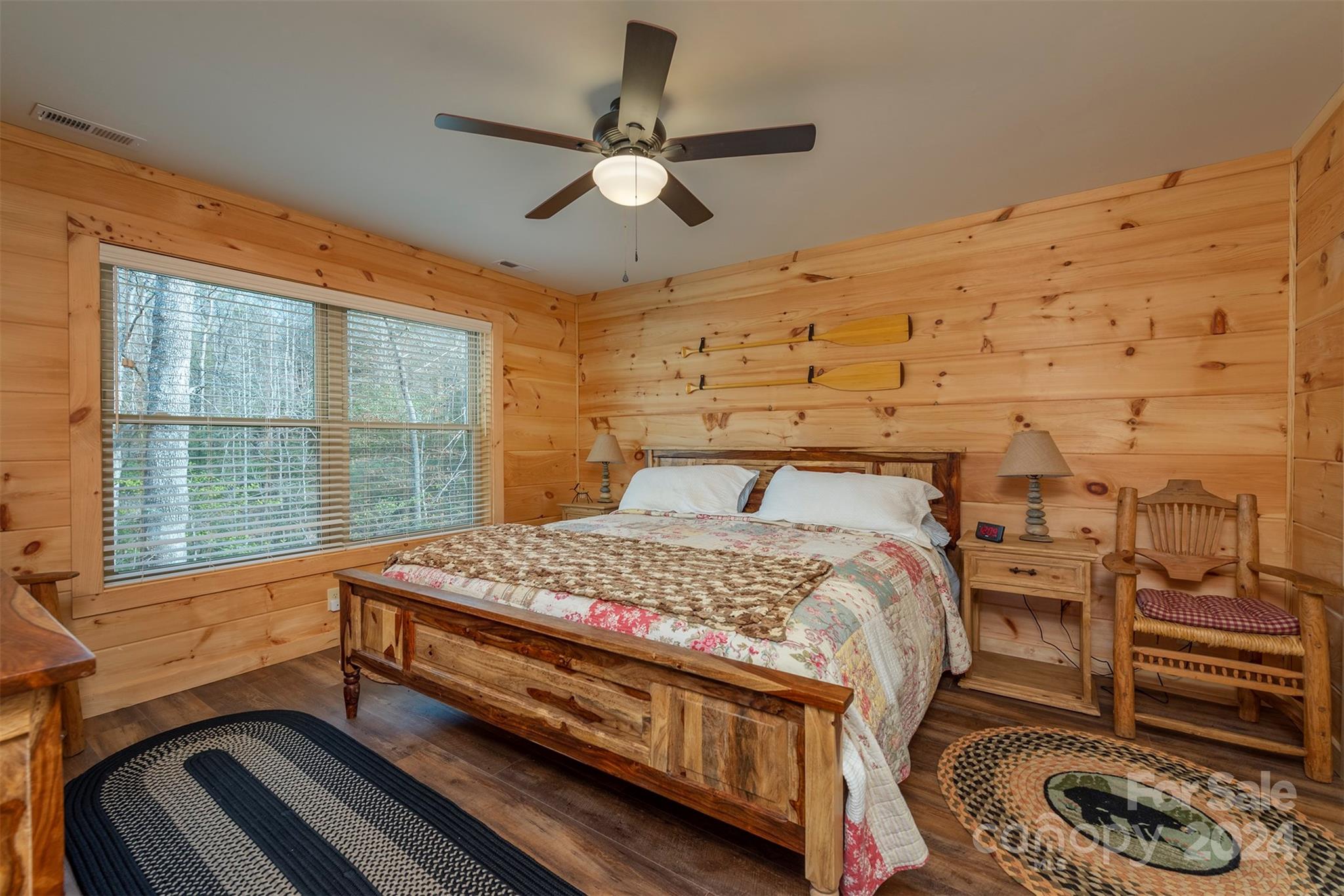 4125 Old Greenlee Road Marion, NC 28752 - Photo 20 of 48 a bedroom with a bed and a window