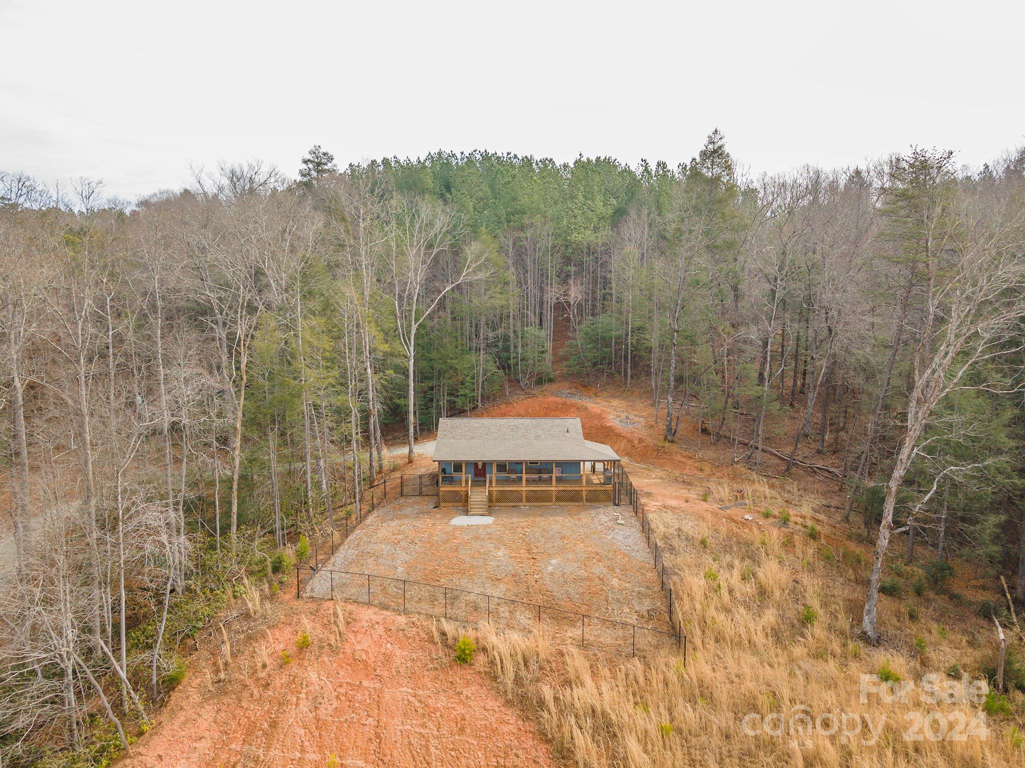 4125 Old Greenlee Road Marion, NC 28752 - Photo 4 of 48 a view of a trees in front of a house