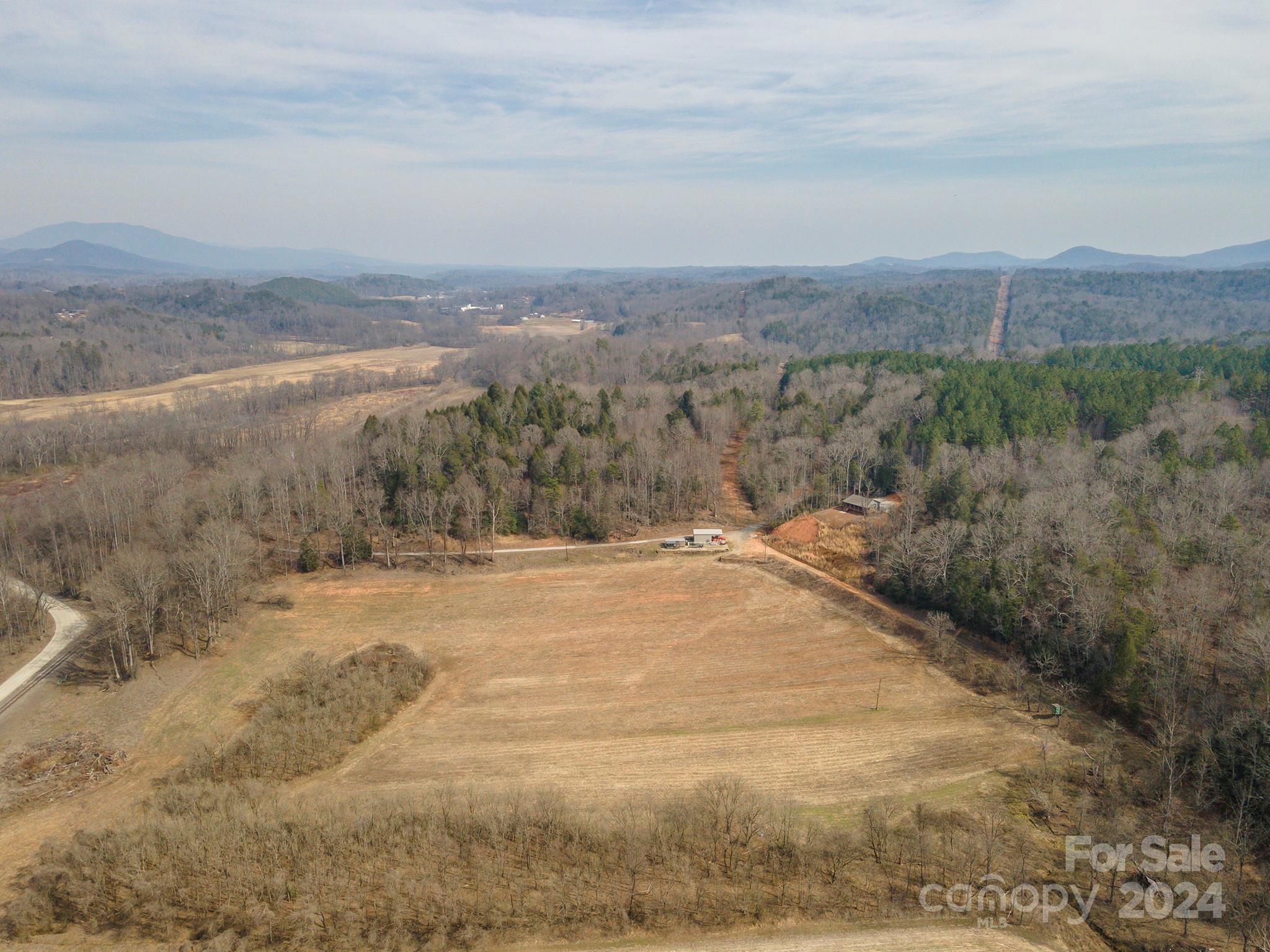4125 Old Greenlee Road Marion, NC 28752 - Photo 41 of 48 a view of a dry yard with wooden fence