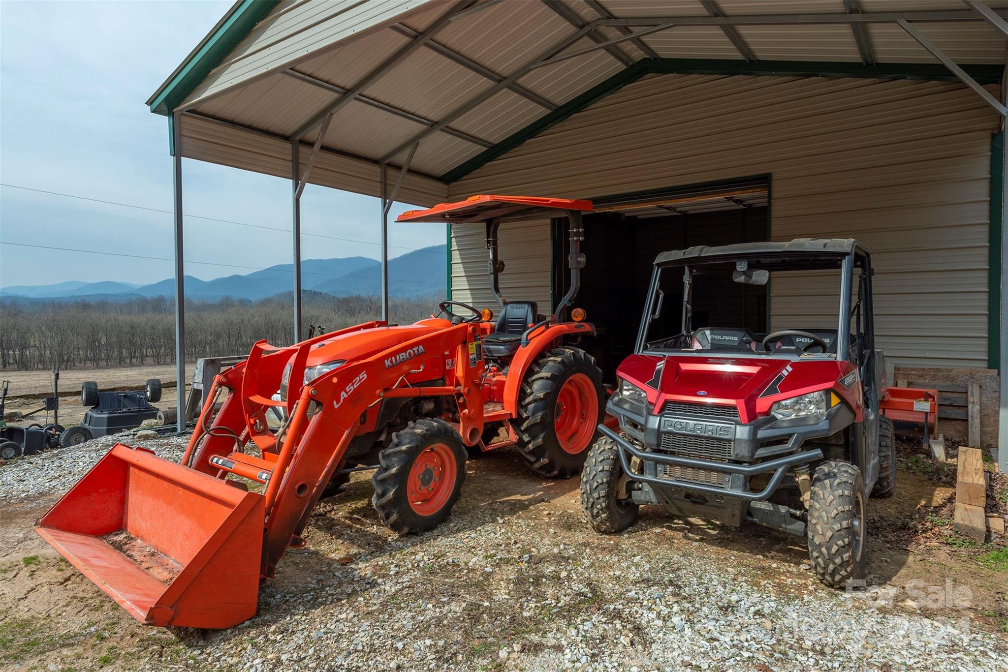 4125 Old Greenlee Road Marion, NC 28752 - Photo 48 of 48 a view of a car in garage