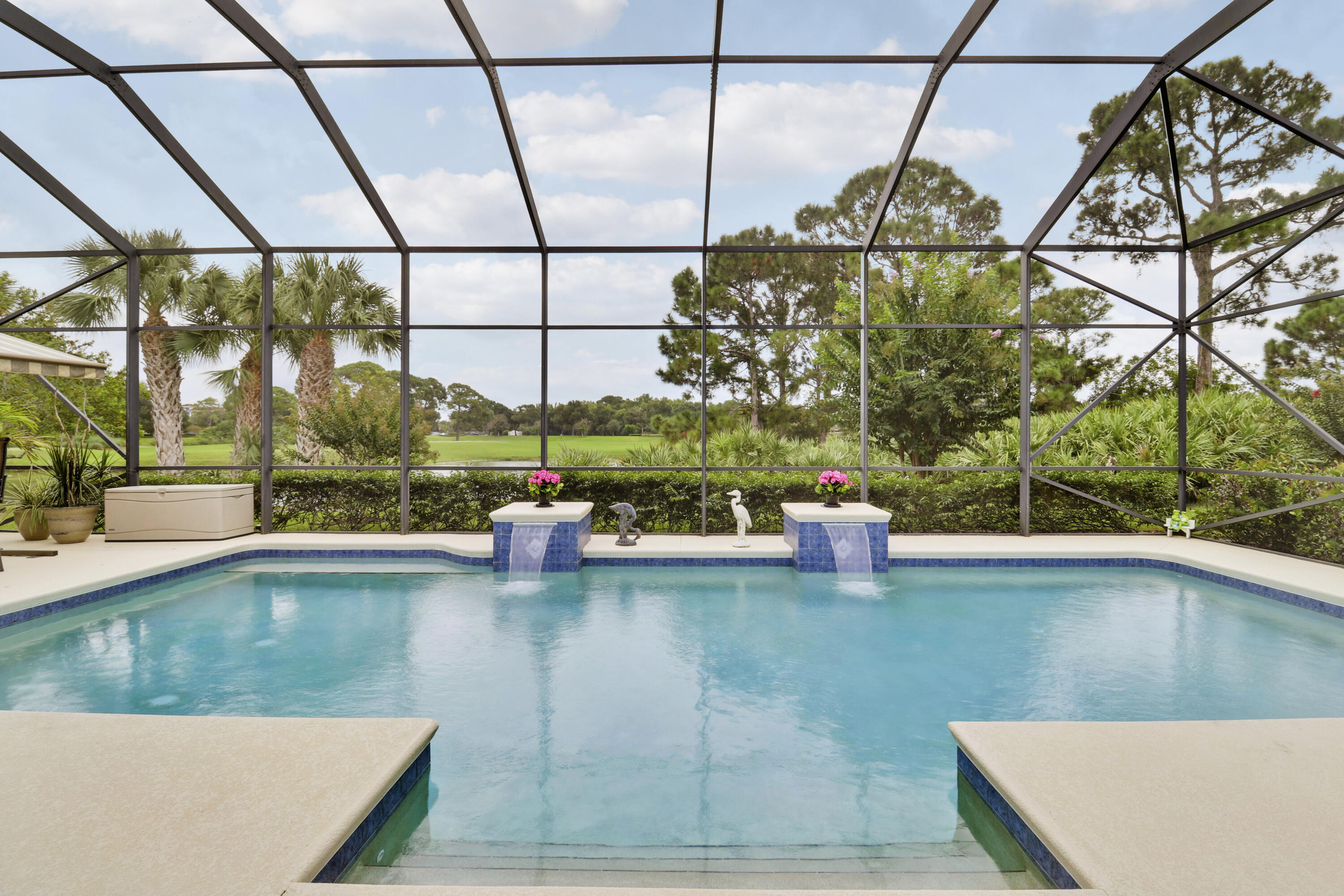 8618 Tompson Point Road Port St. Lucie, FL 34986 - Photo 39 of 76 Screened Pool
