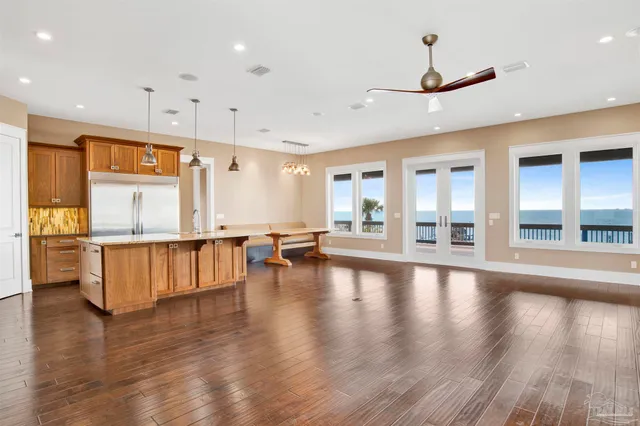 a room with furniture and window