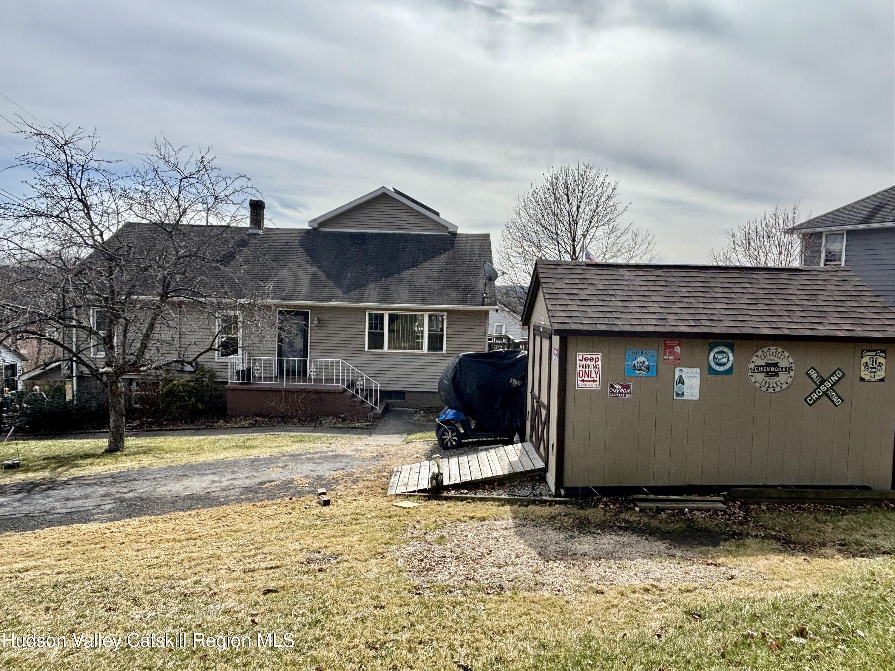 6 Maple Street Catskill, NY 12414 - Photo 2 of 20 a house view with a outdoor space