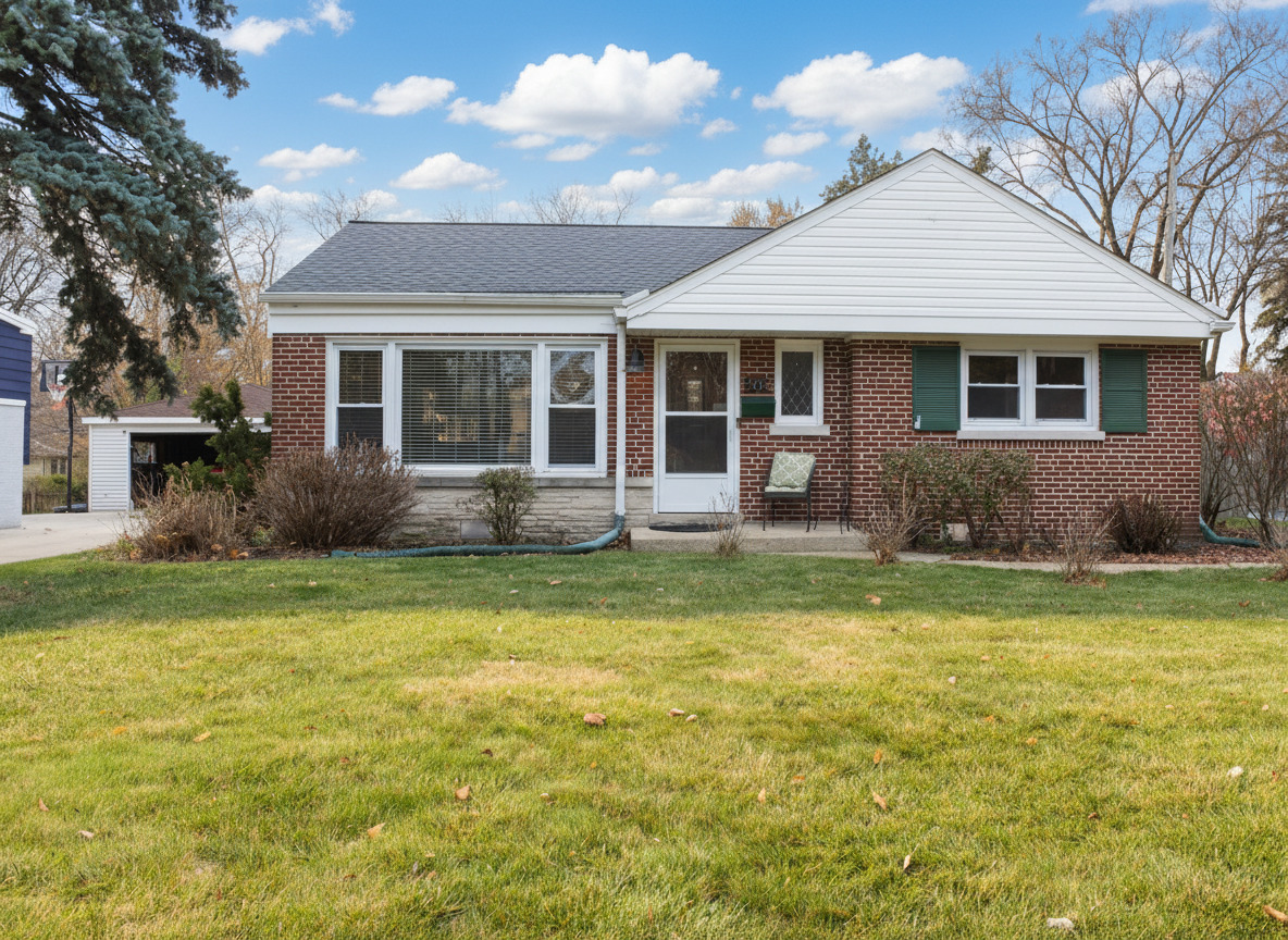 305 Maple Street Glen Ellyn, IL 60137 - Photo 28 of 28 a front view of a house with garden