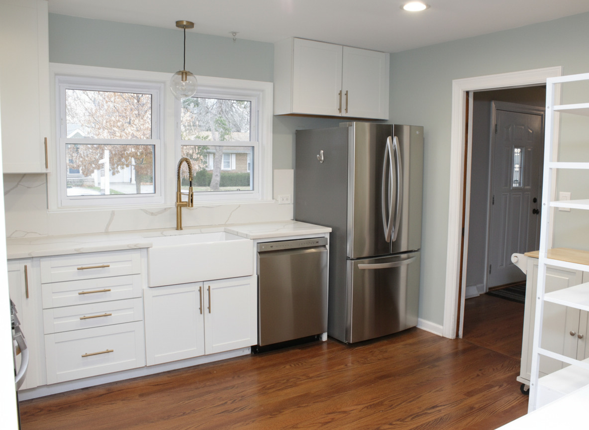305 Maple Street Glen Ellyn, IL 60137 - Photo 8 of 28 a kitchen with appliances cabinets and a window
