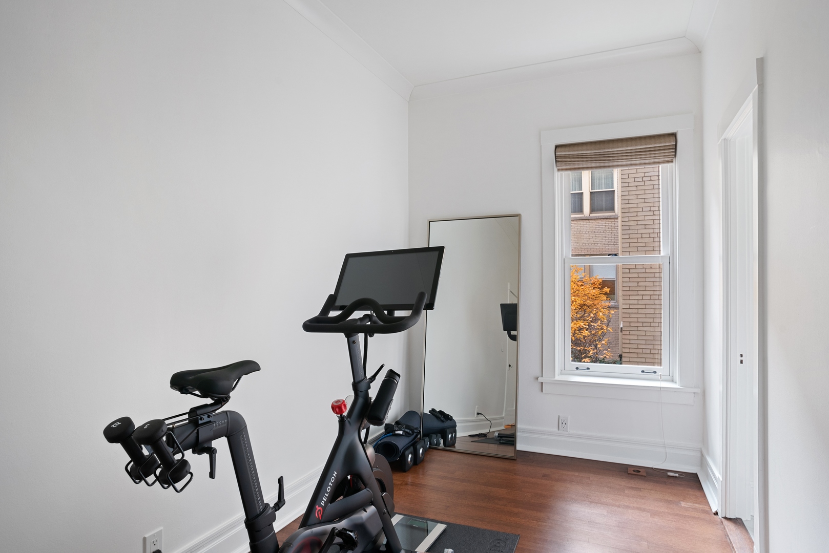 322 West Belden Avenue, Unit 1W Chicago, IL 60614 - Photo 22 of 24 a room with gym equipment and windows