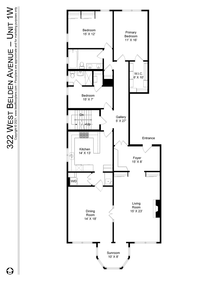 322 West Belden Avenue, Unit 1W Chicago, IL 60614 - Photo 24 of 24 unknown