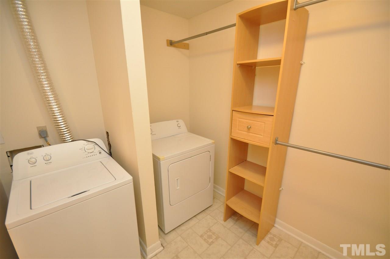 4341 Lake Ridge Drive Raleigh, NC 27604 - Photo 14 of 16 a utility room with dryer and washer