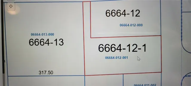 a view of outdoor space with lots of trees