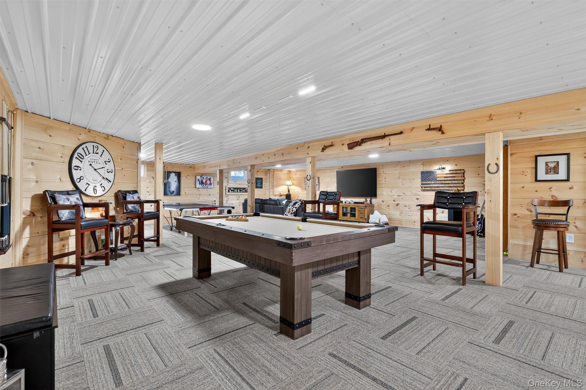 91 Distillery Road Warwick, NY 10990 - Photo 30 of 49 a living room with furniture a table and kitchen view