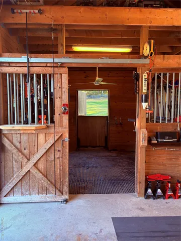 a view of outdoor space and front door