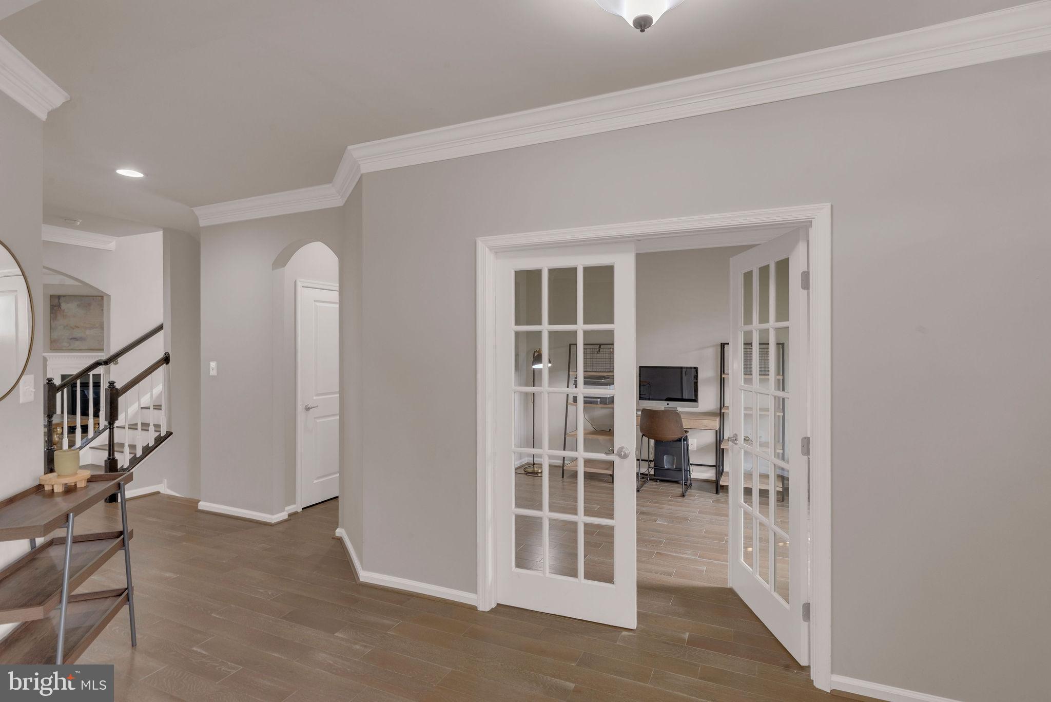 3914 Salome Road Doylestown, PA 18902 - Photo 6 of 42 Paned glass french doors lead to office