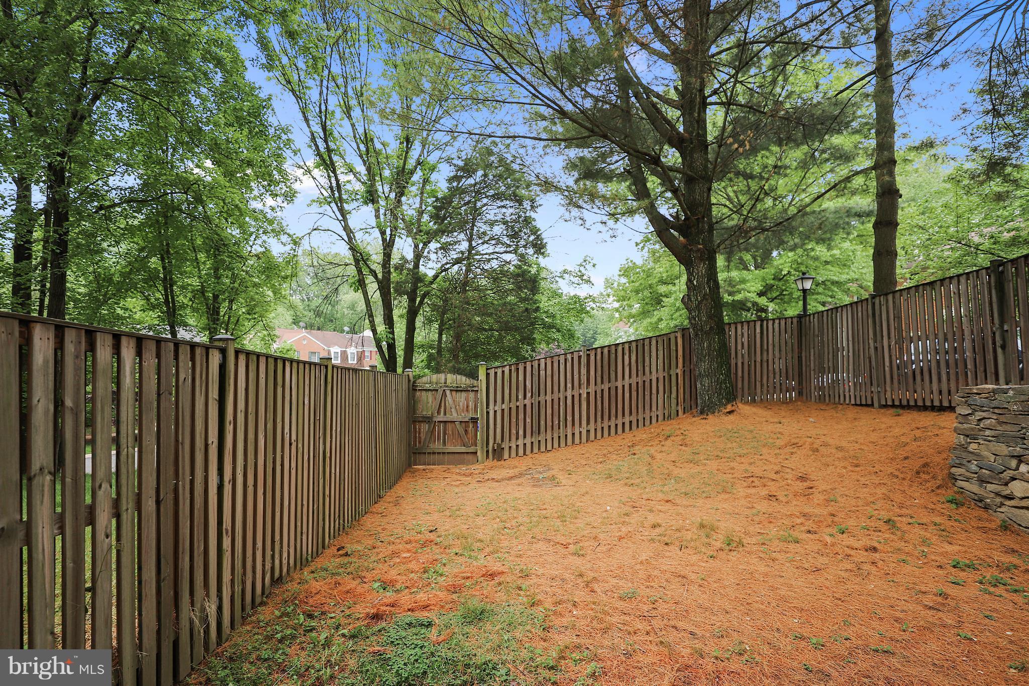 14201 Catamount Court Silver Spring, MD 20906 - Photo 26 of 29 Fully Fenced Backyard