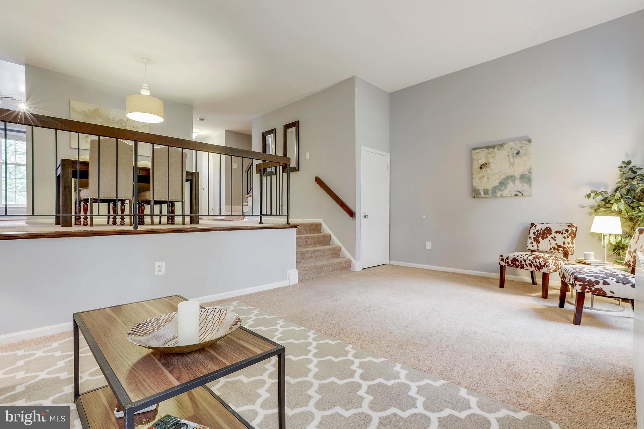 14201 Catamount Court Silver Spring, MD 20906 - Photo 9 of 29 Step down Living Room with 12' ceilings!