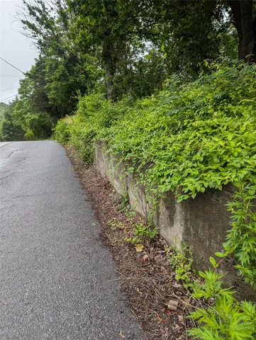a car parked on the side of a street