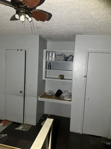 a room with storage and utility